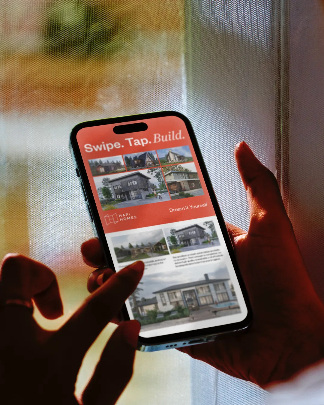 Hapi Homes Mobile App Experience